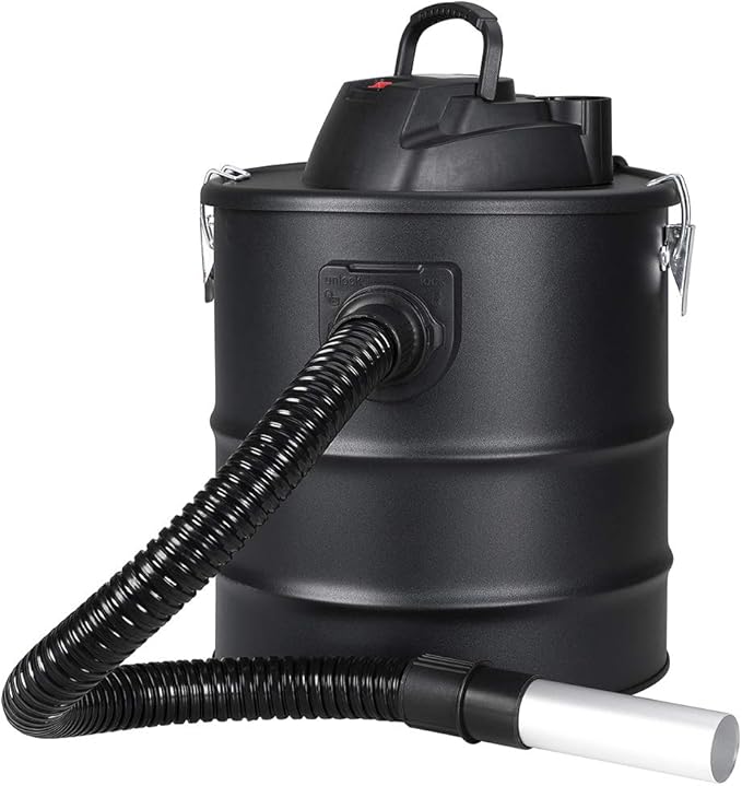 Bakaji Aspirador Profesional Potencia 1200 W Aspiradora aspira Cenizas con función sopladora Filtro Interno Hepa