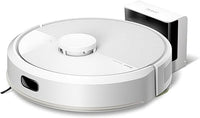 iRobot Roomba 105 Combo, Aspirador y friegasuelos, Clearview LiDAR Mapeo Inteligente, 7000Pa,120 mins,4 Fases, SmartScrub, Evita obstáculos, Zonas exclusión, Recarga y reanuda,App, 3 Modos Limpieza_B