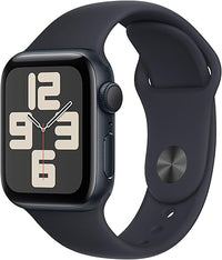 Thumbnail for Apple Watch SE de 2.ª generación, 2023 [GPS] Smartwatch con Caja de Aluminio en Color Medianoche de 40 mm y Correa Deportiva Color Medianoche - Talla S/M. Monitor de entreno y sueño, Pantalla Retina