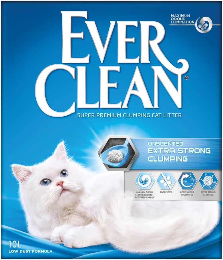 Arena gatos aglutinante extra fuerte 10 L Ever Clean