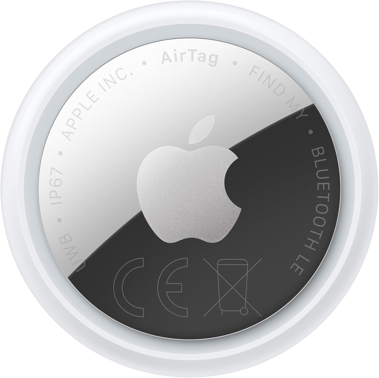 Apple AirTag (2ᵉ génération) : Traqueur pour Porte-clés, Portefeuille et Plus Encore ; localisation avec Signal sonore ; Configuration d’Un Simple Geste avec Un iPhone ou Un iPad