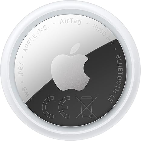 Apple AirTag (2.ª generación): Permite localizar Llaves, Carteras y más; función de localización con Sonido; hasta 1,5 Veces más Alcance en Búsqueda de Precisión