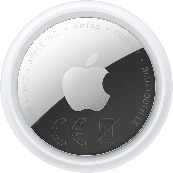Apple AirTag (2.ª generación): Permite localizar Llaves, Carteras y más; función de localización con Sonido; hasta 1,5 Veces más Alcance en Búsqueda de Precisión