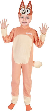 Thumbnail for Ciao- Bluey perrito mono peluche niño unisex disfraz original Bluey BBC
