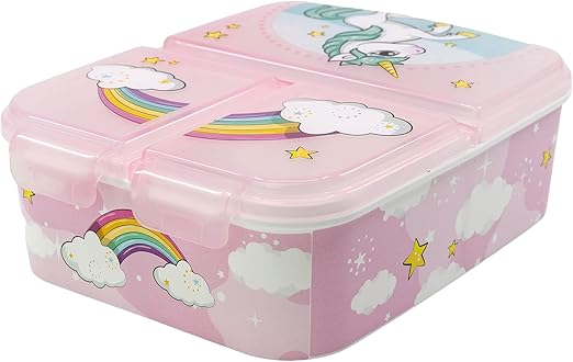 Stor SANDWICHERA Multiple Unicorn Rainbow