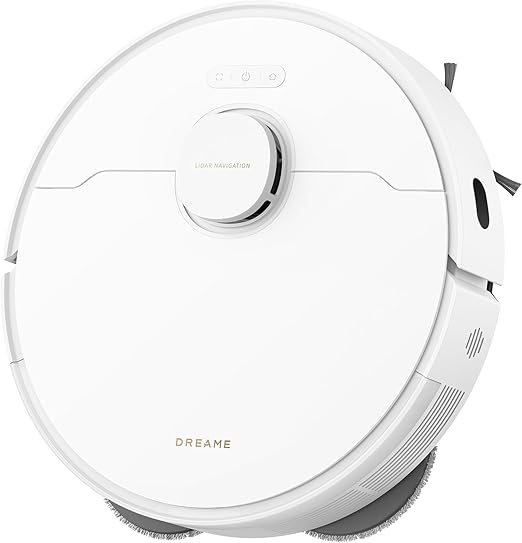 DREAME L10s Pro Gen 2 Robot Aspirador y Fregasuelos, 7000Pa Robot Aspirador, DuoScrub fregado, 7mm Elevación Automática, Detección Ultrasónica de Alfombras, Compatible con Siri&App