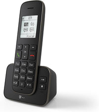 Telekom Sinus A 207 Negro DECT Festnetztelefon con Anrufbeantworter I Fritz!Box-Compatible