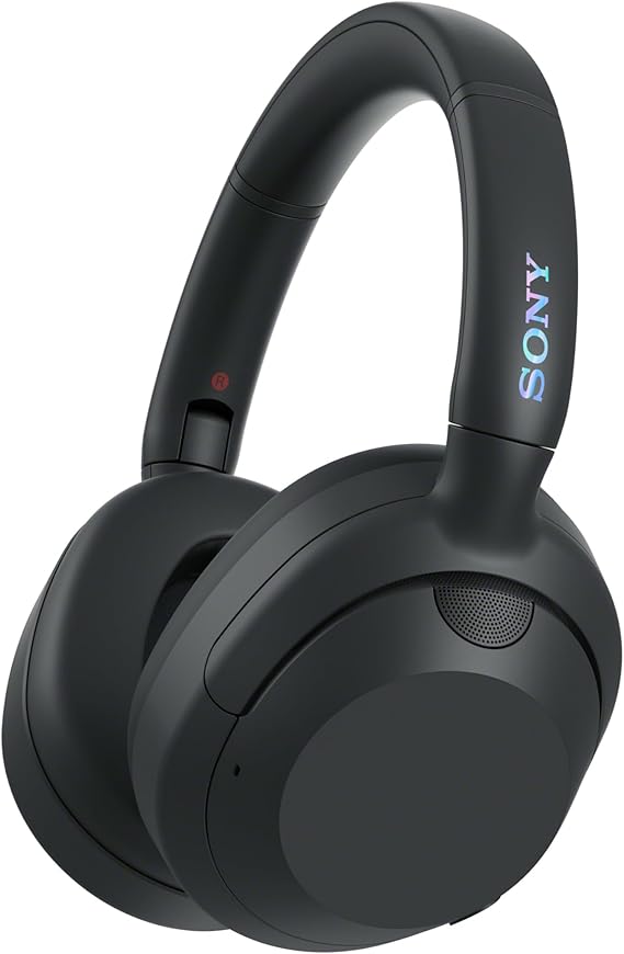 Sony ULT Wear, Auriculares inalámbricos Bluetooth con ULT Power Sound, Ultimate Deep Bass, Noise Cancelling, Calidad de Llamada nítida, hasta 30 Horas de autonomía de la batería, iOS y Android, Negro