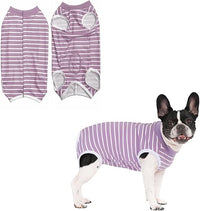 JSTHHTT Traje Recuperacion Perro Body, Traje de Recuperación para Perros, Chaleco de Recuperación, Protector de Heridas Abdominales, Protector Después de la Cirugía Desgaste Body Postoperatorio, M