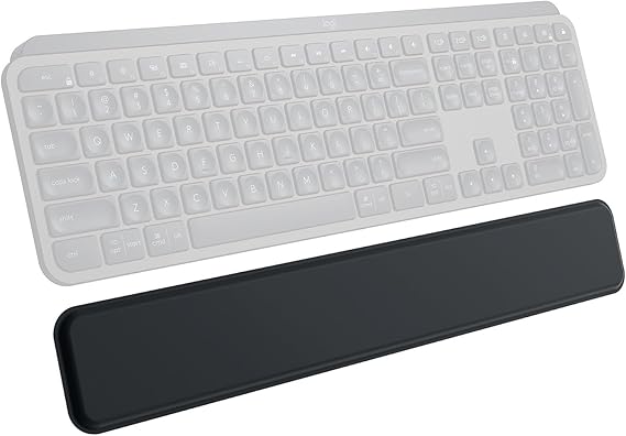 Logitech MX Palm Rest Soporte Premium Antideslizante para MX Keys - Negro