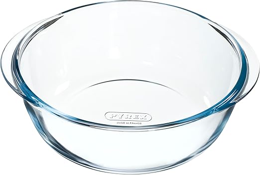 PYREX PREPWARE - Fuente Redonda Vidrio 20Cm -1,1L