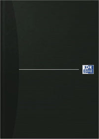 Oxford Smart Black - Bloc de notas A4, negro