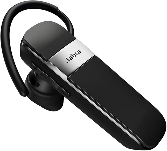 Jabra Talk 15 SE Mono Bluetooth Headset - Headset - Schnurloser Premium-Einzel-Kopfhörer mit eingebautem Mikrofon, Medienübertragung und bis zu 7 Stunden Gesprächszeit - Schwarz