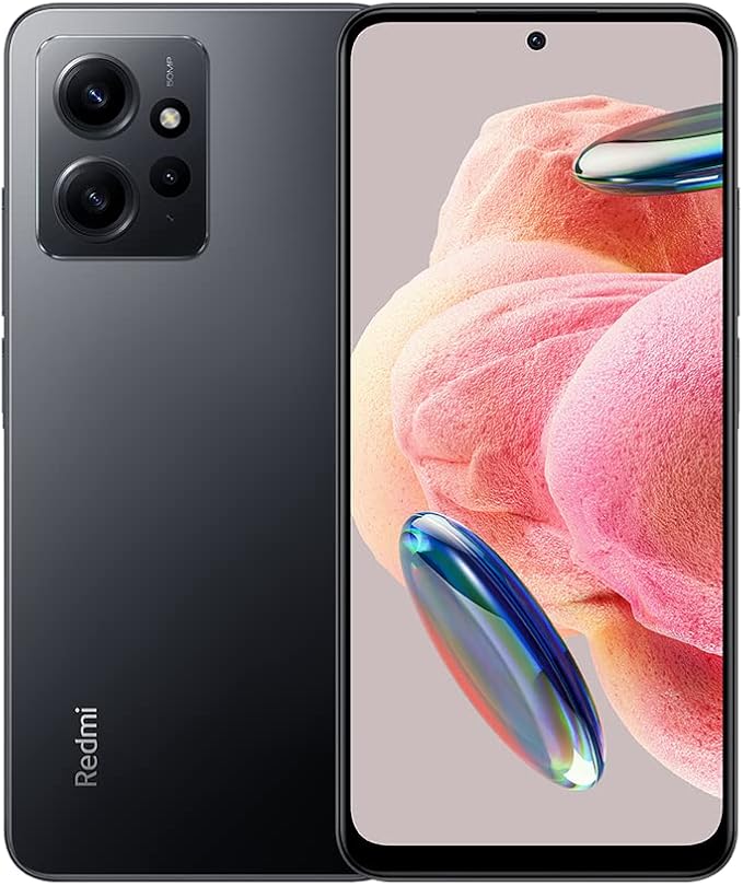 XIAOMI Redmi Note 12 Smartphone 4GB/128GB 6,67" Display 5000mAh 33W Fast Charging Snapdragon 4 Gen 1 (Onyx Grey)
