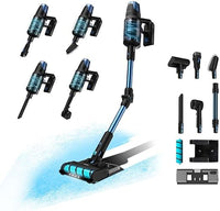 Cecotec Aspirador Escoba sin Cable Conga Rockstar 8500 Infinity ErgoWet Animal Turbo. 4 en 1, 680 W, 30 kPa y 100 Minutos de Autonomía, Cepillo Jaliscazo, Water Tank, Accesorio Animales y Motorizado