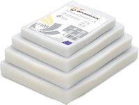 Bolsas de Vacío Gofradas COMBO HOGAR 4 tamaños: 150x200mm - 170x250mm - 200x200mm - 200x300mm (25 uds. cada tamaño) | Bolsas de vacío para alimentos | Para todo tipo de envasadora al vacío | Sin BPA