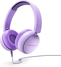Energy Sistem UrbanTune - Auriculares con Cable (Plástico 100% Reciclado, Cable extraíble, Micrófono, Asistente de Voz) - Lila