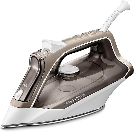 Rowenta Effective+, Plancha de vapor, Golpe de vapor de 120 g/min, Beige