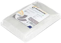 Bolsa gofrada envasado al vacio 250x300 mm. (25x30 cm.) 100 Unidades. Compatible con todo tipo de envasadoras domésticas | Sin BPA ni ftalatos | Bolsas de vacío para envasar alimentos