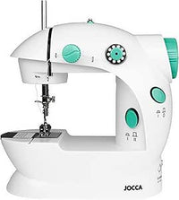 Jocca - Máquina de Coser Portátil Jocca con 48 Accesorios de Costura - Doble Puntada - Ideal para Remallar - Uso Doméstico y Manual - Antideslizante