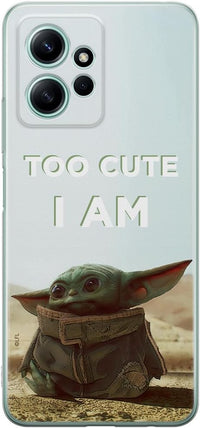 ERT GROUP Funda para teléfono móvil Xiaomi REDMI Note 12 4G Original y con Licencia Oficial de Star Wars con diseño Baby Yoda 004 Adaptada a la Forma del teléfono móvil, Funda Hecha de TPU