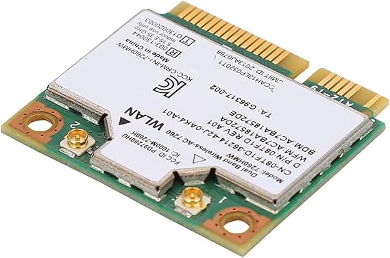 Tarjeta de red universal 4.0 867 Mbit/s Mini PCI-E interfaz NIC para portátiles con soporte para 7260HMW WIDI