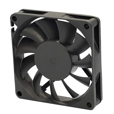Ventilador silencioso, 60 x 60 x 15 mm, CC 12 V 0,11 A, conexión de alimentación de 3 pines (1 x 60/60/15)
