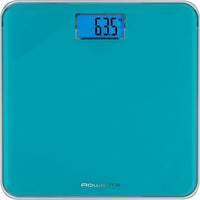 Thumbnail for Rowenta Classic BS1503 - Báscula de baño con Pantalla LCD, Compacta, Capacidad de 160 kg, Plataforma de Vidrio y Apagado Automático que Incluye Pilas, color Turquesa