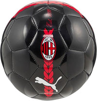 PUMA A.C. Milan – Mini balón de fútbol y Entrenamiento, Producto Oficial, Talla Mini 3, Negro