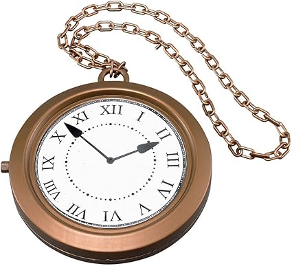 Bristol Novelty Reloj colgante gigante para disfraz, multicolor (BA1019)
