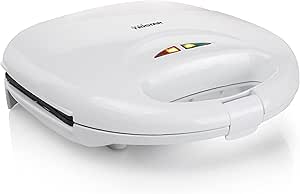 Tristar Sandwichmaker SA-3050, Kontaktgrill mit 0,7m Kabellänge, 750 Watt, 22x13cm Grillfläche, antihaftbeschichtet, mit Kontrollleuchte