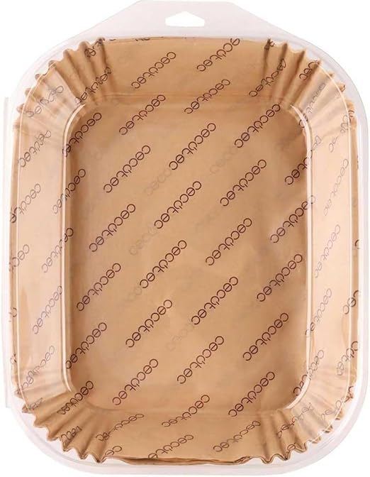 Cecotec Accesorios para Freidoras sin Aceite Air Fryer Cecofry BigBucket Paper Pack Accessories. 150 papeles para Freidora de aire, prácticos y compatibles con Freidoras de una Cubeta de 9L