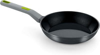 BRA Life Sartén 26 cm fundición Aluminio 100% Reciclado, Antiadherente cerámico Reforzado sin PFOA, sin PTFE, Apta para Todo Tipo de cocinas e inducción