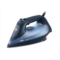 Thumbnail for Braun Hogar TeXStyle 7 Pro Steam Iron SI 7160 BL - Iron with Freeglide 3D Ironing Sole, Vertical Steam, 3100 Watt, Blue