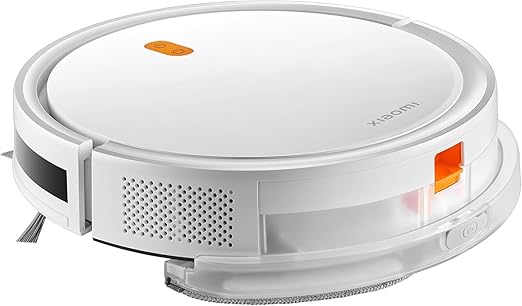 XIAOMI Robot Vacuum E5 - Robot Aspirador con Función de aspiración y fregado en uno, succión de 2000 Pa, Planificación Inteligente de rutas, Blanco (Versión ES)