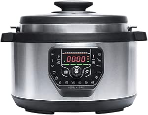 Cecotec Olla Programable GM Modelo H Ovall. 1000 W, Programable 24 horas, Capacidad 8 Litros, Sistema de cocción inteligente,Temperatura y Presión ajustable