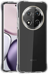 Thumbnail for Totill Funda para Honor Magic 7 Lite 5G, Carcasa Protectora Antigolpes Transparente con Cojín Esquina Parachoques, Suave TPU Silicona Caso Delgada Anti-Choques Phone Case Cover Silicona Coque