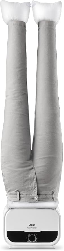 Ufesa SV0012 Accesorio para Maniquí de Planchado SV1200, Especial Secado y Planchado de Pantalones, 1200W, Elimina Arrugas, Desodoriza y Neutraliza los Olores, Temporizador 3h, Color Blanco