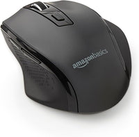Thumbnail for Amazon Basics Ratón inalámbrico ergonómico, DPI ajustable, negro