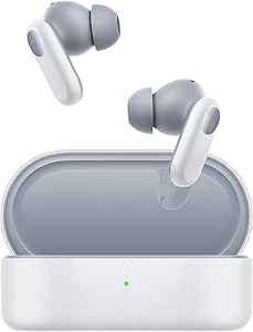 OPPO Enco Buds2 Pro – Auriculares Bluetooth Inalámbricos con Micrófono, Graves Potentes, Cancelación Ruido IA, IP55, 38h Autonomía, Baja Latencia, Blanco
