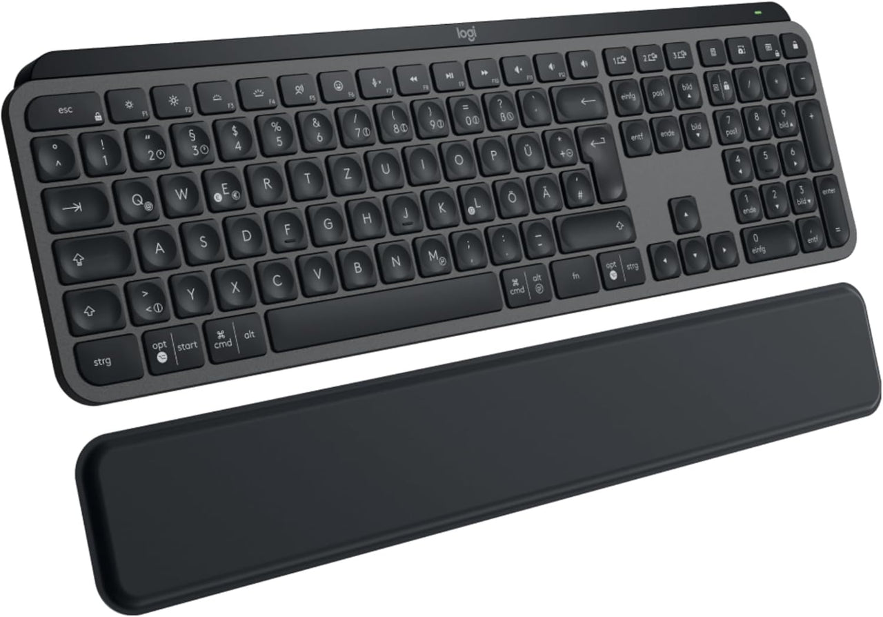 Logitech MX Keys S Plus - Grafito, Disposición US International QWERTY