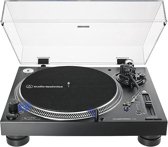 Audio-Technica LP140XPBKEUK Giradiscos Manual Profesional de Tracción Directa Negro