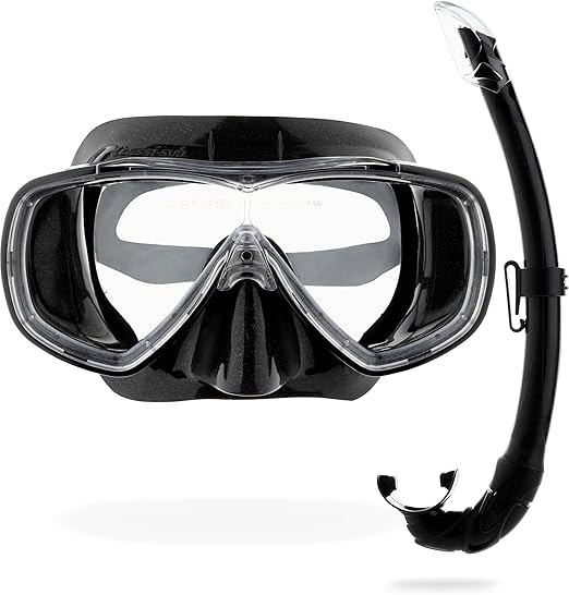 CRESSI Onda - Single Máscara Onda o Set Combinado Máscara Onda + Snorkel Mexico para Buceo y Snorkeling, Talla Única, Unisex