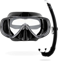 CRESSI Onda - Single Máscara Onda o Set Combinado Máscara Onda + Snorkel Mexico para Buceo y Snorkeling, Talla Única, Unisex