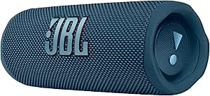 JBL Altavoz Bluetooth portátil Flip 6 Altavoz resistente al agua y al polvo IPX67, compatible con JBL PartyBoost, hasta 12h de batería, azul
