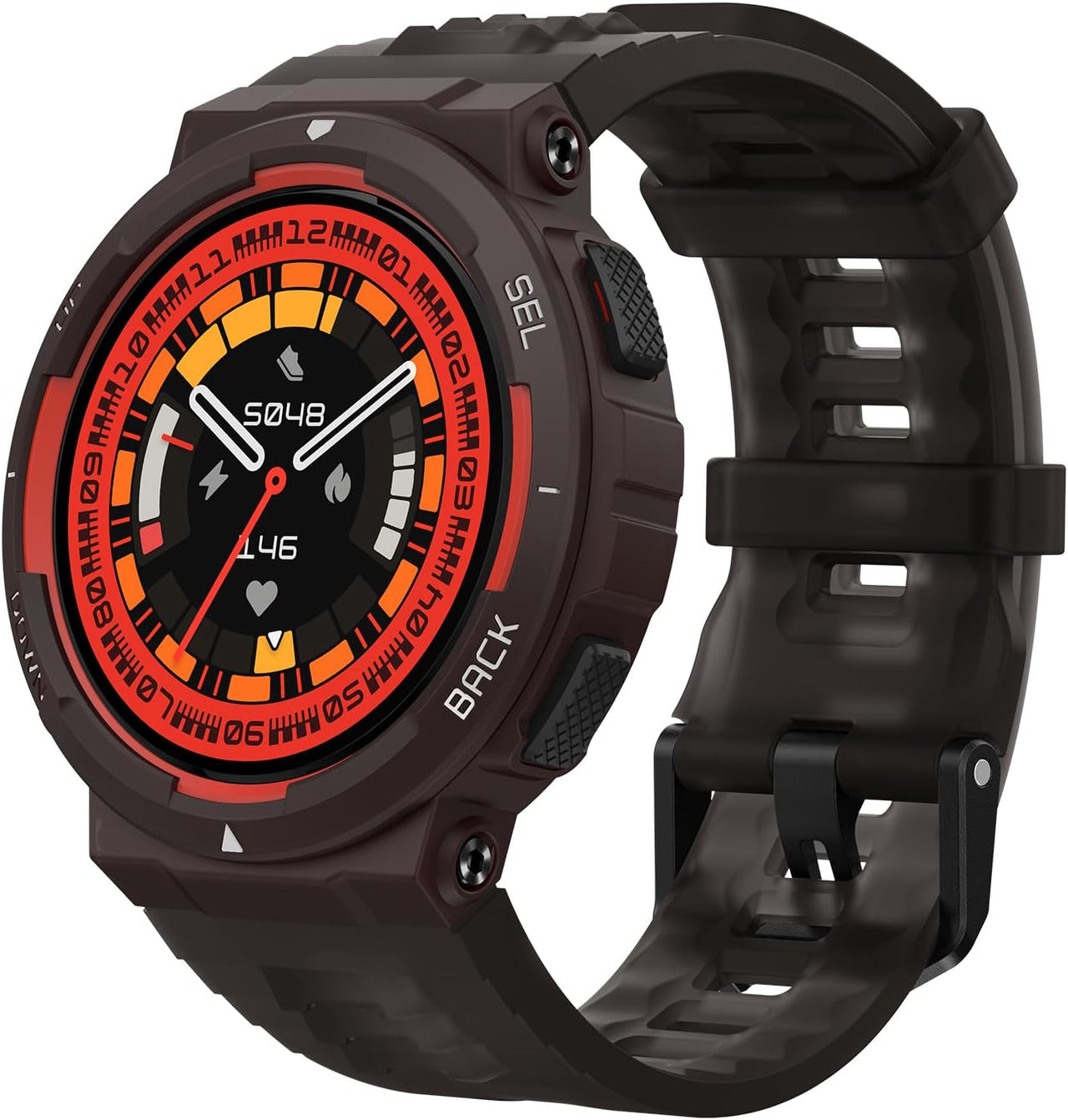 Amazfit Active Edge (46mm) Smartwatch con diseño Deportivo y de Fitness Resistente y Elegante, GPS, Entrenador de Salud AI, Sport Outdoor, Entrenamientos y Ejercicio, 16 días de batería, 10 ATM