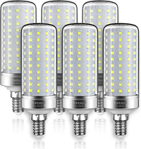 Thumbnail for tebio Bombillas LED de Maíz E14 25W 6000K Bianco Freddo Bombillas LED de Candelabro, 2500LM, Equivalente a Bombilla Incandescente 200W, Bombillas LED de Vela No Regulables, Pack 6 Bombillas