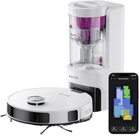 Thumbnail for EUREKA NERE10s Robot Aspirador y Fregasuelos Autovaciado, Aspirador Robot con Estación,Autonomía 180 min Aspirador Robot con 4000Pa,Detección Obstáculos Navegación LiDAR,para Moquetas y Suelos Duros