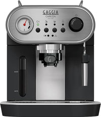 Gaggia Cafetera manual Carezza Deluxe RI8525/01 para café molido y cápsulas, 230 V, 50 Hz, 1900 W, gris/negra