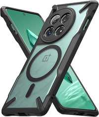 Thumbnail for Ringke Fusion-X Compatible con Funda OnePlus 12 y Compatible con MagSafe, Resistente a Caídas Carcasa Protetora Negra con Parachoques - Magnetic Matte Black